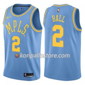 Los Angeles Lakers Lonzo Ball 2 Nike Hardwood Classics Miesten Pelipaidat Swingman 